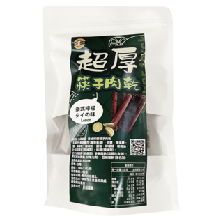 太陽食品 筷子肉乾, 1個, 泰式檸檬, 160g