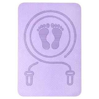 HOME GYM CLUB 居家健身 跳繩墊 20mm 短款, FA024, 紫色