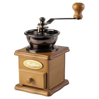 ibili 復古手搖咖啡磨豆機, 原木色, 1個