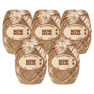 WoolClub 三星毛紗 Now Brand 高級拉菲草線 40g, 5個, 10號 亮面