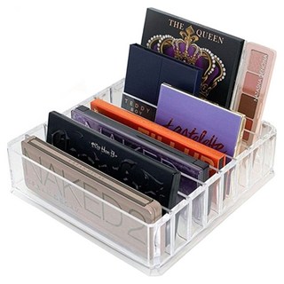 Meo 壓克力彩妝收納盒 寬版 24.8 x 24.3 x 7cm, 透明色