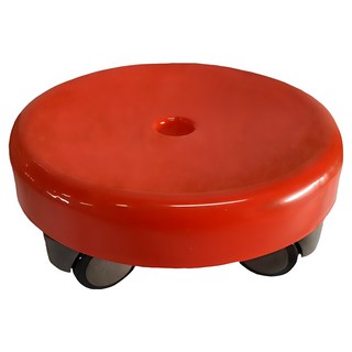 滑輪椅子, 1個, 紅色