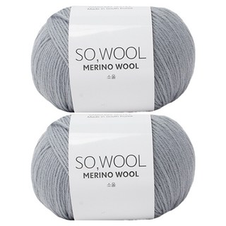 yarna 소울 뜨개실 50g, 512 더스티블루, 2개