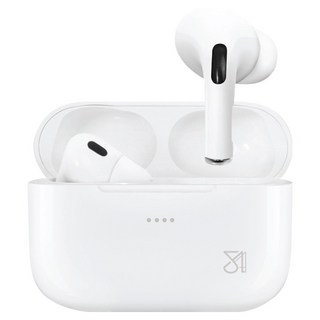 스마텍 터치컨트롤 커널형 무선 블루투스 이어폰, STBT-E500 pro, 화이트