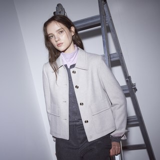Olivia Lauren 女款立領外口袋夾克 VOCFU5W9131