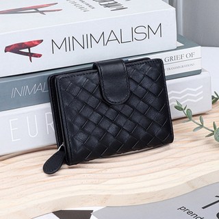 Chichills Kennen 簡約編織多合一短夾 12321