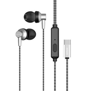 aiwa 愛華 有線耳機, 銀色, ESTM-138
