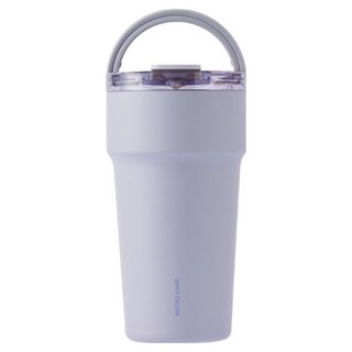 LocknLock 樂扣樂扣 咖啡廳陶瓷頂部手柄保溫杯 LHC4416, 1個, 紫羅蘭色, 710ml