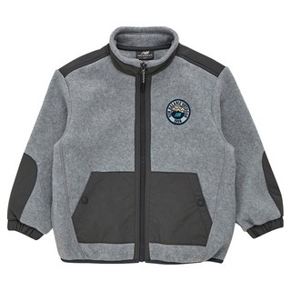 New Balance Kids ESSENTIAL 梭織拼色短毛刷毛外套