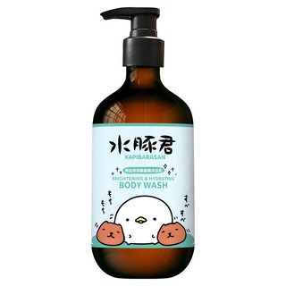 O'LISE 歐黎絲 水豚君嫩白保濕胺基酸沐浴乳, 1個, 500ml