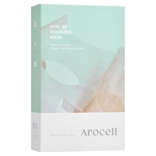 아로셀 히알 B5 수딩 마스크, 10개입, 1개