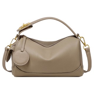 Elsso 柔軟波士頓斜揹包, 米色