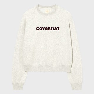 COVERNAT WOMAN 女款Cooper Logo大學T