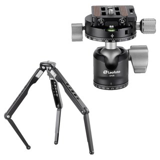 Leofoto 徠圖 彩宣總代理 迷你兩節三腳架組, 1套, MT-03 + LH25