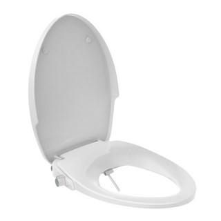 Hennessy&Hinchcliffe 緩降/抗菌/免插電/免治馬桶蓋 TS-BV, 1個, 純白色