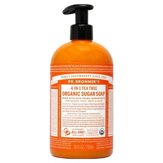 Dr.Bronner's 布朗博士 茶樹沐浴露, 1個, 710ml