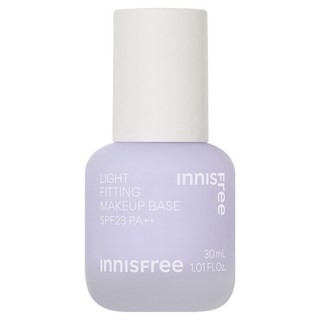INNISFREE 台灣公司貨 輕薄透服貼飾底乳 SPF23 PA++ 30ml, 1 夢幻紫, 1個
