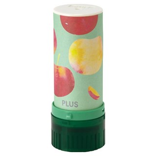 PLUS 普樂士 紙製 個人資料保護章 IS-600CM 40-187 蘋果, 1個, 黑色