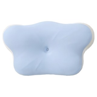 雲朵枕新款深睡慢回彈枕芯護頸椎助睡眠記憶棉枕頭/記憶枕, 1個, 淺藍色