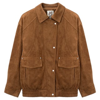 JUCY JUDY 女款麂皮寬鬆夾克 JZJP72JA