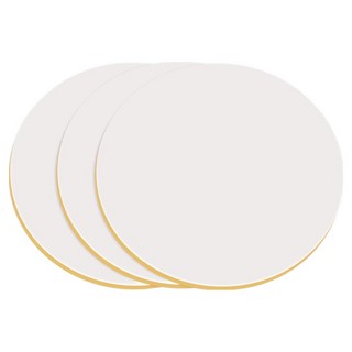 Dayeonkyung 手機多用途防滑固定凝膠墊 圓形透明 60 x 60 mm 3入, 1套, 單一顏色