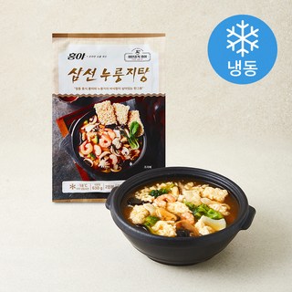 미인중식홍야 삼선누룽지탕 2인분 (냉동), 630g, 1개