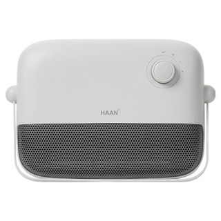 韓國 HAAN Easy Life 低噪音強力供暖 壁掛式PTC浴室暖風機, 白色, HA-MP500C