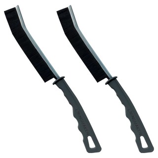 리빙메이커 홈 초슬림 빳빳한 브러쉬 다용도 틈새 청소솔, 혼합색상, 2개