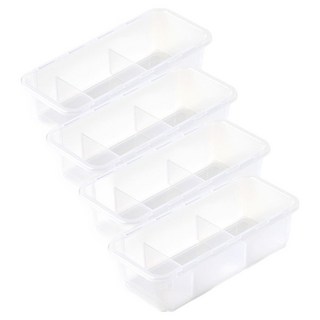 agazzang 整理隔板, 4個, 透明