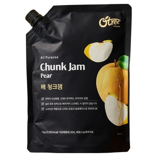 Otree 梨塊果醬, 1kg, 1個