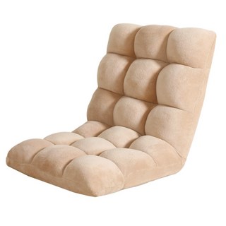 Cotton Field 棉花田傢飾 東尼多段式折疊和室椅, 杏色, 1個