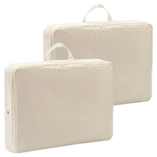 好物良品 可水洗立體外套衣物壓縮收納袋 2個