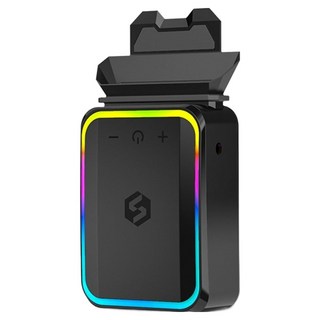 ANTIAN 筆記本電腦外置側吸散熱器/筆電風扇抽風式散熱機/降溫風扇, 1個, 黑色