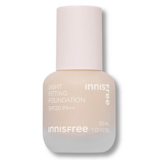 INNISFREE 台灣公司貨 輕薄透服貼粉底液 SPF20 PA++ 30ml, 23N, 1個