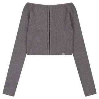 Deliccent 女性露肩針織開襟衫 W8F14RHSC102