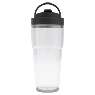 WOKY 沃廚 ECOZEN 渾圓杯 純透復刻款, 灰墨色, 880ml, 1個