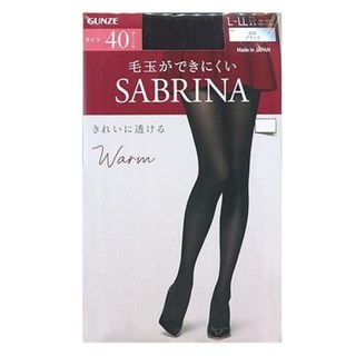 gunze SABRINA 耐磨保暖美腿褲襪 40丹尼