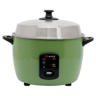 尚朋堂 養生不鏽鋼電鍋 綠色 11人份, SSC-12LDCG