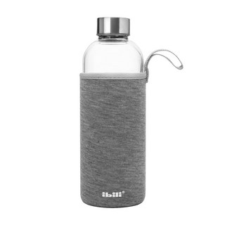 ibili 附套玻璃水壺, 灰色, 550ml, 1個