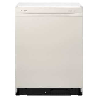 쿠쿠 스팀샷 120도 살균 글라스도어 식기세척기 14인용, 그레이스 아이보리, CDW-BS1420BGIE, 방문설치