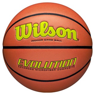 윌슨 에볼루션 옐로우 로고 농구공, WTB0595XB0703, 1개