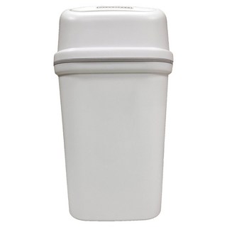 ASVEL 搖蓋垃圾桶 5.7L 1個, 灰白色, 1層