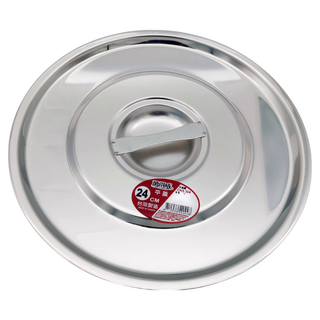 萬得威 304不鏽鋼平蓋, 1個, 24cm