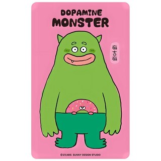 EASYCARD 悠遊卡 多巴胺怪獸悠遊卡, 1個, 麻吉麻
