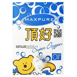 MAXPURE 頂好蒸餾水, 20L, 1個