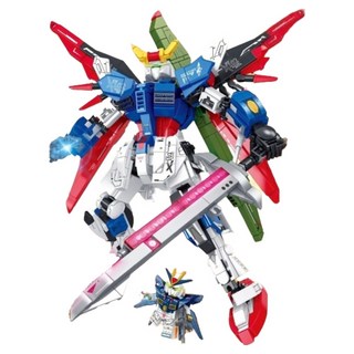 BALODY 貝樂迪積木 MS MECHA 樂高兼容積木 LW7120, 機甲戰士, 1套