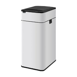 HOUDER 金屬智能垃圾桶 充電 20L, 潔白色, 1層