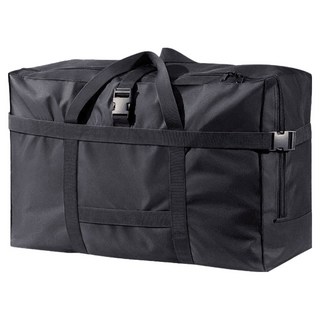 特大鎖扣加固防潑水耐重搬家袋, 1個, 黑色
