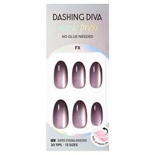 데싱디바 매직프레스 아몬드 네일팁, 실루엣, 1개