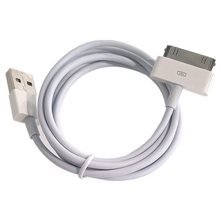 요이치 USB 충전 케이블 30핀, 화이트, 1개, 1m